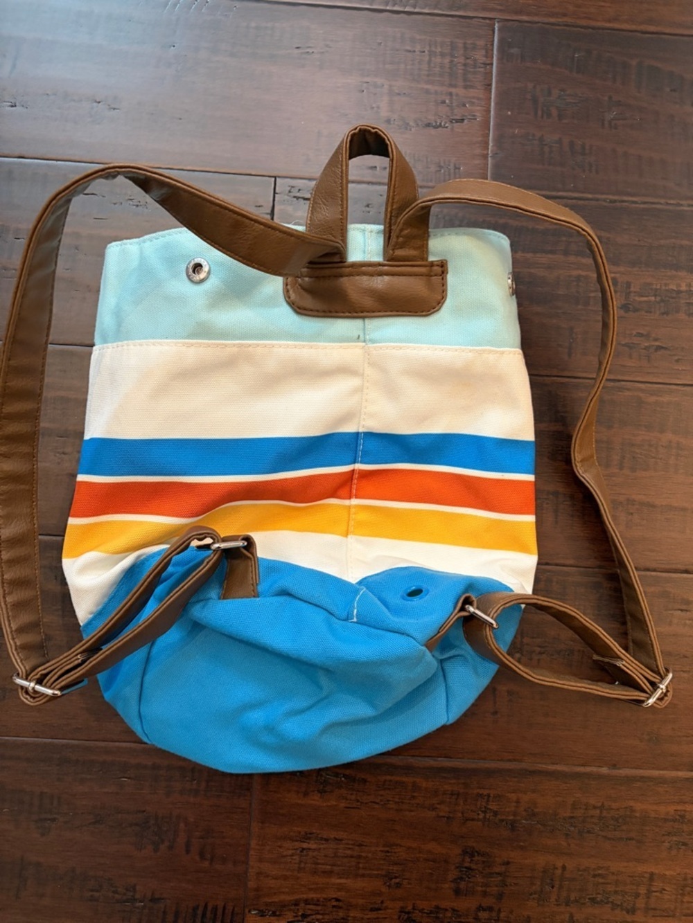Mickey Mouse Blue Kids‎ Drawstring Backpack - Picture 3 of 6
